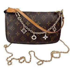 Louis Vuitton Multicolor Monogram Pochette Accessoires Shoulder Bag –  Timeless Vintage Company